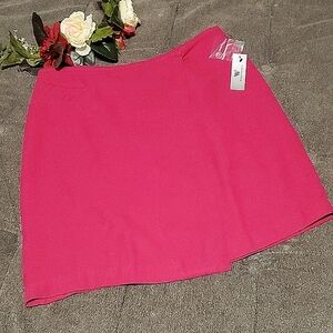 Worthington Polynesian rose wrap skirt